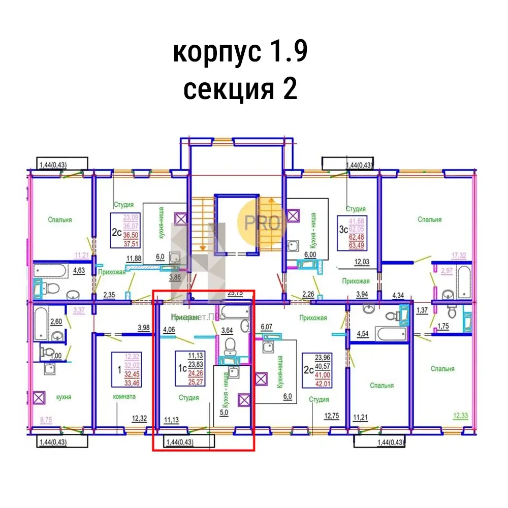 Корпус 1.9 секция 2