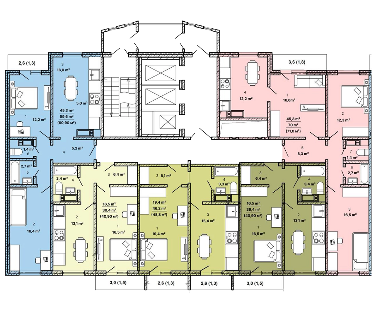 Планировка Спартак