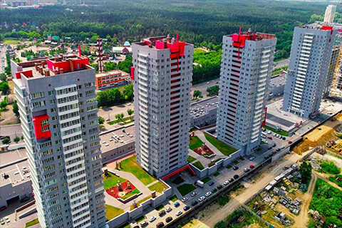 Квартиры в около парка в Челябинске